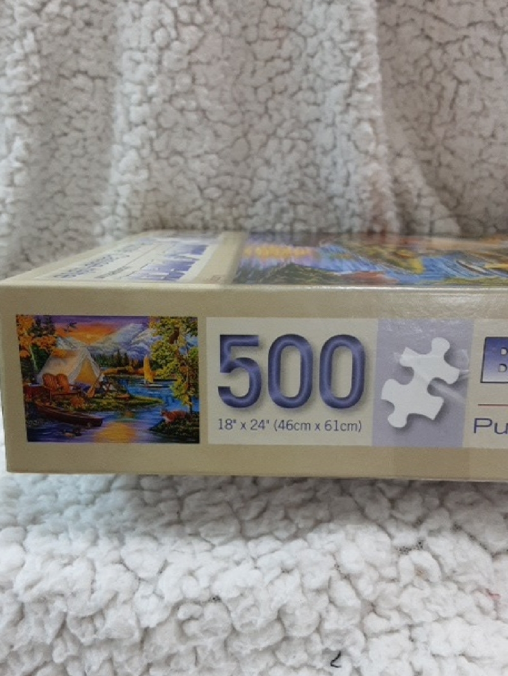500-Piece Chad Poppleton & 500 Piece BITS & Pieces Jigsaw Puzzles - Picture 8 of 9
